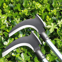 Load image into Gallery viewer, 1PCS High Manganese Steel Double Sickle Chopping Scythe Axe Wood Chopping Trees Cutting Grass Machete Weeding Agricultural Tools