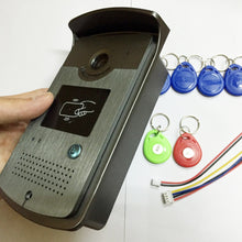 Load image into Gallery viewer, Video Intercom Door Phone System 1 RFID Card Reader HD Doorbell Camera In Stock Wholesale