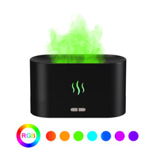 Load image into Gallery viewer, 2022 USB Essential Oil Diffuser With Flame Aroma Diffusers Ultrasonic Air Humidifier Home Office Fragrance Sooth Sleep Atomize