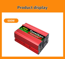 Load image into Gallery viewer, 1500W/2000W/2600W DC 12V to AC 220V Portable Car Power Inverter Charger Converter Adapter Universal EU Socket Auto accessories