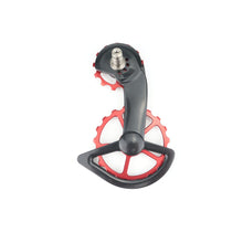 Load image into Gallery viewer, Road bike CS carbon fiber ceramics bearing Guide wheel Rear pulley for shimano 105/R7000 R8000/R8050/R9100/R9150SS transmission