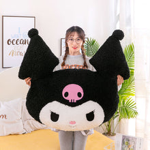 Load image into Gallery viewer, Oversized Kuromi Melody Pillow Cushion Cute Cartoon Doll Sofa Valentine&#39;s Day Girlfriend Birthday Present Sanrio Plush Kawaii