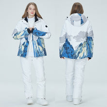 Load image into Gallery viewer, 2022 New Women&#39;s Ski Jackets And Pants Set Windproof Waterproof Snowsuit Winter Warm Snowboarding Ski Suits