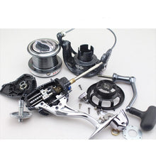 Load image into Gallery viewer, Fishing Reel Spinning Saltwater Full Metal Badge Reel Surfcasting Reel Carp Fishing 14+1bb Spinning Feeder 9000 12000