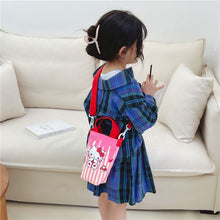 Load image into Gallery viewer, Sanrio Children Outdoor Water Cup Bag Cylindrical Shoulder Bags Hello Kitty Kulomi Melody Cartoon Printing Girls Messenger Bag