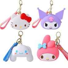 Load image into Gallery viewer, Sanrio Hello Kitty Coin Purse Kawaii Kuromi Hello Kitty Wallet Cute Keychain Pendant Silicone Bag Cartoon Pvc Waterproof Wallet