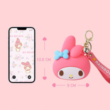Load image into Gallery viewer, Sanrio Hello Kitty Coin Purse Kawaii Kuromi Hello Kitty Wallet Cute Keychain Pendant Silicone Bag Cartoon Pvc Waterproof Wallet