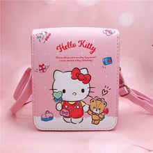 Load image into Gallery viewer, Sanrio Kawaii Cinnamon Roll Kuromi My Melody Pu Waterproof Slung Shoulder Bag Storage Small Square Bag