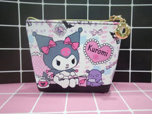 Load image into Gallery viewer, Sanrio Wallet Cheap Kawaii Cinnamoroll MyMelody Kuromi Pachacco Cartoon Leather Card Holder Cute Coin Purse Phone Case For Women
