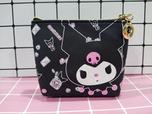 Load image into Gallery viewer, Sanrio Wallet Cheap Kawaii Cinnamoroll MyMelody Kuromi Pachacco Cartoon Leather Card Holder Cute Coin Purse Phone Case For Women