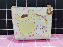 Load image into Gallery viewer, Sanrio Wallet Cheap Kawaii Cinnamoroll MyMelody Kuromi Pachacco Cartoon Leather Card Holder Cute Coin Purse Phone Case For Women