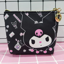 Load image into Gallery viewer, Sanrio Wallet Cheap Kawaii Cinnamoroll MyMelody Kuromi Pachacco Cartoon Leather Card Holder Cute Coin Purse Phone Case For Women