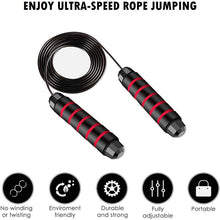 Load image into Gallery viewer, Skipping Rope Speed Weighted Jump Rope Workout Training Gear Adjustable Steel Wire Home Gym Fitness Boxing Equipment