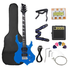 Load image into Gallery viewer, 6 Strings Electric Guitar 24 Frets Maple Body  Electric Guitar Guitarra With Bag Speaker Necessary Guitar Parts &amp; Accessories