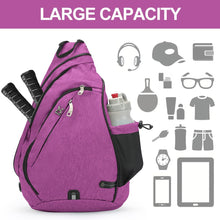 Load image into Gallery viewer, Sling Bag, Multipurpose Crossbody Shoulder Bag for Men and Women, Chest Bag Crossbody Daypack for Hiking, Pickleball Bag