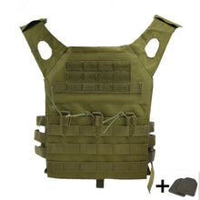 Load image into Gallery viewer, 600D Hunting Tactical Vest Military Molle Plate Carrier Magazine Airsoft Paintball CS Outdoor Protective Lightweight Vest