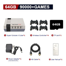 Load image into Gallery viewer, Super Console X Cube Retro Video Game Consoles Pre-load Up to 117,000+ Games,70+Emulators,Support Multi-players
