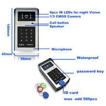 Load image into Gallery viewer, 9 inch WIFI Video Doorbell Tuya Waterproof Outdoor Intercom System Smart Home Door Phone Camera With ID Card Key Password