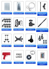 Load image into Gallery viewer, DHL  360 Photo Booth Automatic Spinning Camera Selfie 4 People 68-115cm Led Machine Portable Flexible