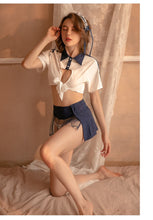 Load image into Gallery viewer, Seasons Women Mini Skirt Kawaii School Girls Cosplay Hot Breast See-through Costumes Clubwear Polyester Sexy Lingerie One Size