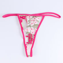 Load image into Gallery viewer, Sensual Lingerie Sexy Embroidery Sleepwear See-Through Hollow Out Bow Exotic Costumes Transparent Porn Lace Babydoll Exotic Sets