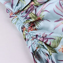 Load image into Gallery viewer, Setiadia Summer Women printing Dress Sexy Party Fork pump Sundress Prom green Dresses birthday outfits For Woman&#39;s Clothing 2021