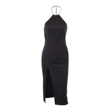 Load image into Gallery viewer, Sexy Bandage Dress 2021 Summer Women&#39;s Black Bodycon Dress Off Shoulder Ladies Sexy Club Party Dress High Quality Outfits