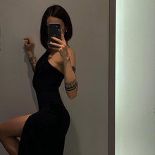 Load image into Gallery viewer, Sexy Bandage Dress 2021 Summer Women&#39;s Black Bodycon Dress Off Shoulder Ladies Sexy Club Party Dress High Quality Outfits