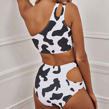 Load image into Gallery viewer, Sexy Bikini Mujer 2021 New Cow Print Swimsuit Women Two Pieces Push Up Biquini Brazilian Swimming Suit For Women Beach Swimwear
