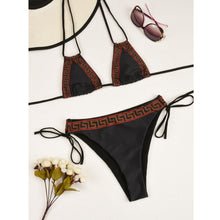 Load image into Gallery viewer, Sexy Bikinis 2020 Bikini Set Halter Swimwear Women Swimsuit Female Push Up Bikini High Waist Bathing Suit Thong Swimming Suit