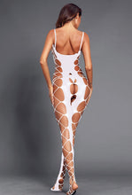 Load image into Gallery viewer, Sexy Bodystocking Women Lingerie Hot Erotic Underwear Sleepwear Black Sling Hollow Open Crotch Costumes Teddy Bodysuit