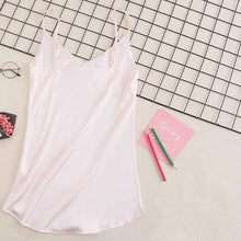 Load image into Gallery viewer, Sexy Camisole Women&#39;S Summer Mid-Length Dress Deep V Suspender Skirt Women&#39;S Summer Pajamas Nightdress Home Service