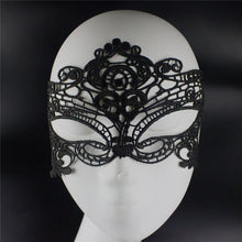 Load image into Gallery viewer, Sexy Dress Porn Lingerie Sexy Black/White/Red Hollow Lace Mask Exotic Erotic Costumes Women Sexy Lingerie Hot Cosplay Masks