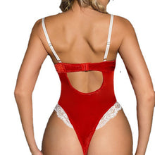 Load image into Gallery viewer, Sexy Erotic Underwear For Women Christmas Costume Porno Lingerie Lace Sexy Dress Babydoll Exotic Apparel Chemise Sleepwear