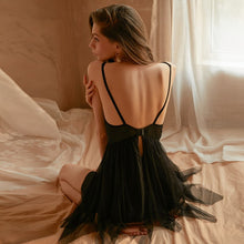 Load image into Gallery viewer, Sexy Fashion Pajama Set Sexy Lingerie Perspective Lace Tulle Nightwear Temptation Loungewear Women Sleepwear Home Clothes