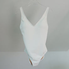 Load image into Gallery viewer, Sexy High Cut One Piece Swimsuit Women Solid Swimwear Backless Monokini  Bathing Suit Removable Pad Beach Wear