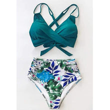 Load image into Gallery viewer, Sexy High Waist Bikini 2021 Halter Plus Size Swimwear Women Swimsuit Female Bikini Set Bodysuit Bathing Suit Summer Biquini