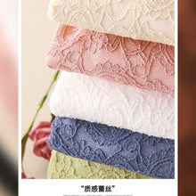 Load image into Gallery viewer, Sexy Lace Blouse Shirt Women Long Sleeve Floral White Blouses Female Tops Elegant Fashion Blouse Shirts blusas femme plus size