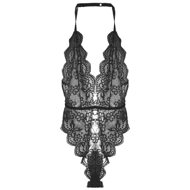 Sexy Lace Erotic Costumes  Lingerie Sexy Hot Women Erotic Porno Dress for Sex Female See Through  Sexy Dresses Body Suits