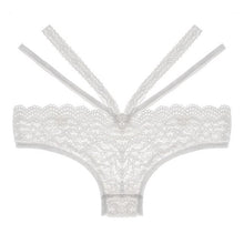 Load image into Gallery viewer, Sexy Lace Women&#39;s Panties Bikini Underpants Lace Transparent Underwear Seamless High Low-Waist Thong Lingerie Sex String Tanga