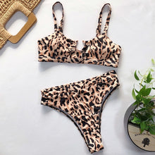 Load image into Gallery viewer, Sexy Leopard Bikinis 2020 Micro Bikini Set Push Up Thong Biquini High Cut Swimwear Women Mini Swimsuit Female Bathing Suit