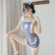 Load image into Gallery viewer, Sexy Lingerie Baby Doll Women Lace Dress Erotic Lingerie Porno Cosplay Uniform For Sex Costumes Underwear Lenceria Sexi