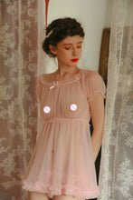 Load image into Gallery viewer, Sexy Lingerie Babydoll Sheer Dress Sleep G-strings Sexy Underwear Women Baby Doll Mujer Erotic Sexy Clothes Langerie Lenceria