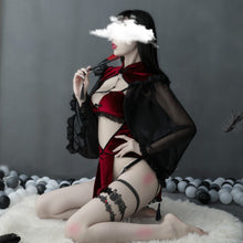 Load image into Gallery viewer, Sexy Lingerie Costumes Halloween Performance for Party Witch Vampire Cosplay Costume Cow Cosplay Anime Clothes Sleepwear Set