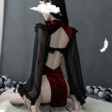 Load image into Gallery viewer, Sexy Lingerie Costumes Halloween Performance for Party Witch Vampire Cosplay Costume Cow Cosplay Anime Clothes Sleepwear Set