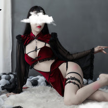 Load image into Gallery viewer, Sexy Lingerie Costumes Halloween Performance for Party Witch Vampire Cosplay Costume Cow Cosplay Anime Clothes Sleepwear Set