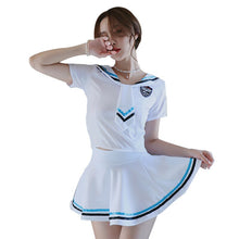 Load image into Gallery viewer, Sexy Lingerie Erotic School Girl Cosplay Costumes Sexy Skirt for Sex Sailor Costume Kawaii Japaness Anime Sailor Mini Skirt Suit
