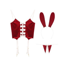 Load image into Gallery viewer, Sexy Lingerie Lure of The Uniform Women&#39;s Bunny Sexual Innuendo Costume Christmas Erotic Pajamas Sexy Lingerie for Women Erotic