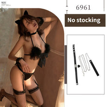 Load image into Gallery viewer, Sexy Lingerie Pajamas for sex Passion Emotional Suit See-through Show Clothing Uniform Sex Product Temptation Coquettish bikini