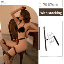 Load image into Gallery viewer, Sexy Lingerie Pajamas for sex Passion Emotional Suit See-through Show Clothing Uniform Sex Product Temptation Coquettish bikini